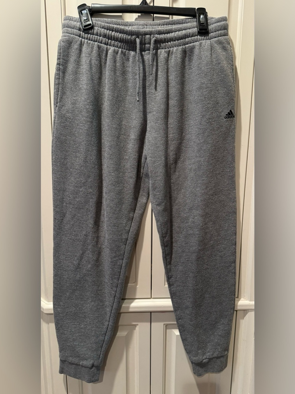 Menβs Adidas Gray Sweatpants- Size Medium